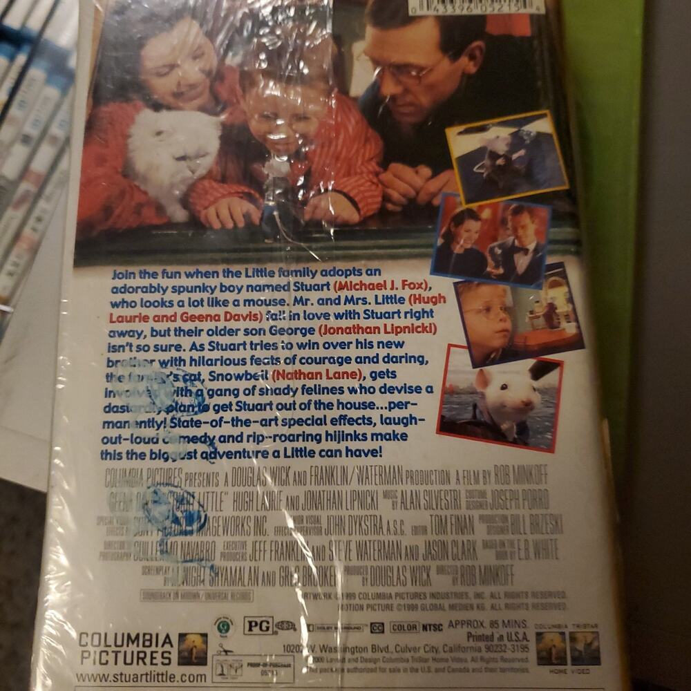 Stuart Little VHS - Picture 2 of 2